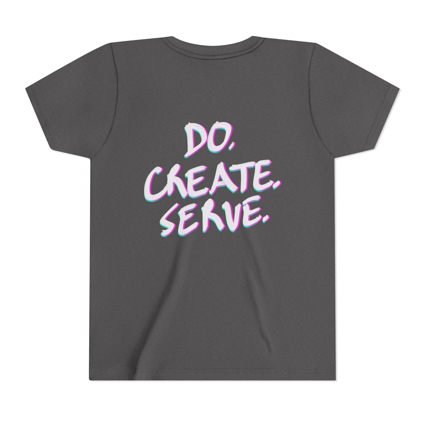 Inspiring Youth Short Sleeve Tee - Motivational Shirt, Perfect for Creativity, Gifts for Kids, Back to School, Encouragement Wear