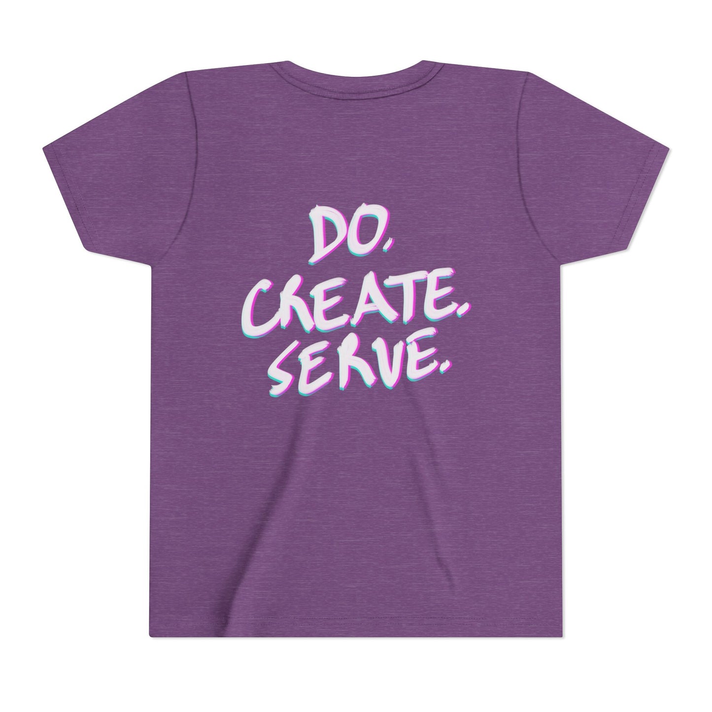 Inspiring Youth Short Sleeve Tee - Motivational Shirt, Perfect for Creativity, Gifts for Kids, Back to School, Encouragement Wear