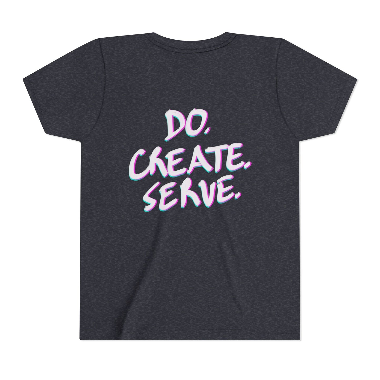 Inspiring Youth Short Sleeve Tee - Motivational Shirt, Perfect for Creativity, Gifts for Kids, Back to School, Encouragement Wear